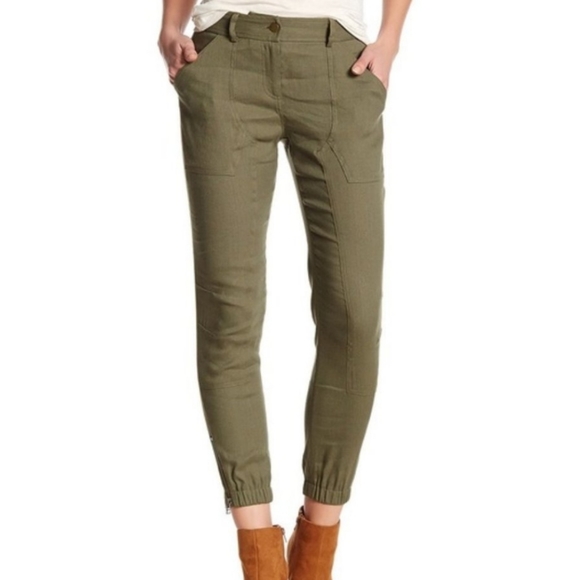 Veronica Beard Caladium linen viscose pants - Picture 1 of 7